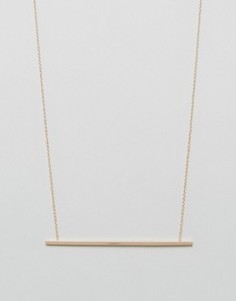 Ожерелье с подвеской-пластинкой ALDO - Золотой