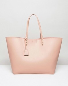 Светло-розовая сумка-тоут с отделкой заклепками Glamorous - Розовый