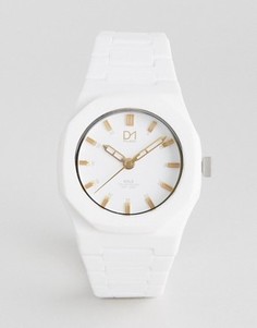 Белые часы D1 Milano Gold Collection - Белый