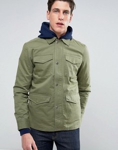Легкая куртка с четырьмя карманами Threadbare - Зеленый