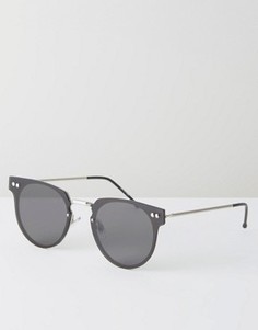 Черные круглые солнцезащитные очки Spitfire Cyber - Черный