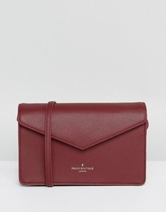 Темно-красная структурированная сумка через плечо Pauls Boutique - Красный