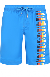 Плавки-шорты с логотипом бренда Dirk Bikkembergs