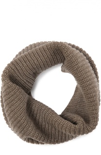 Вязаный шарф-хомут из кашемира Inverni