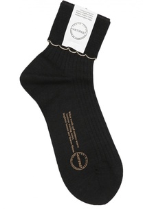 Шерстяные носки с контрастной отделкой Antipast