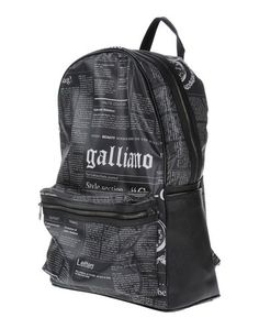 Рюкзаки и сумки на пояс Galliano
