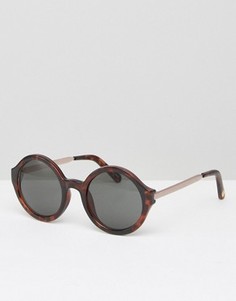 Круглые солнцезащитные очки Seafolly - Коричневый