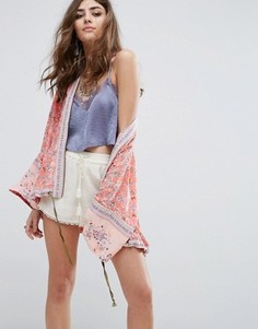 Кимоно Free People Wildflower - Розовый