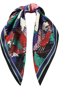 Шелковый платок с принтом Emilio Pucci