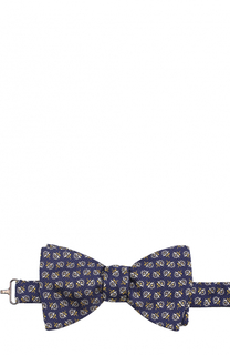Шелковый галстук-бабочка с узором Eton