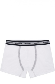 Хлопковые боксеры с эластичной резинкой Grigioperla