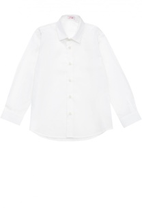 Хлопковая рубашка с воротником кент Il Gufo