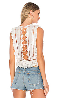 Майка с оборкой valour - Zimmermann