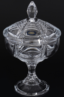 Конфетница с крышкой 24 см Crystalite Bohemia