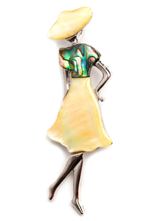 Брошь-кулон Jemchug