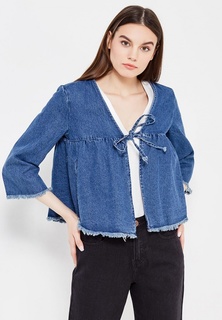 Куртка джинсовая LOST INK SHORT DENIM TIE FRONT JACKET