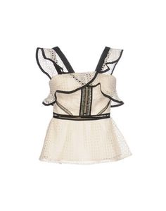 Топ без рукавов Self Portrait