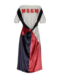 Платье до колена Msgm
