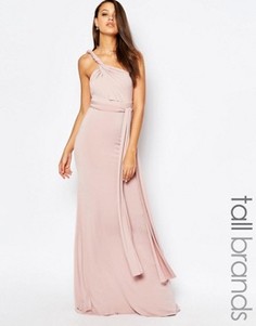 Платье-трансформер макси TFNC Tall WEDDING - Розовый
