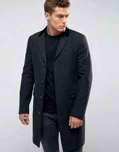 Тканое пальто Jack Wills - Черный