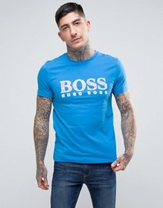 2 синие футболки с большим логотипом BOSS Orange by Hugo Boss Turbulence - Синий
