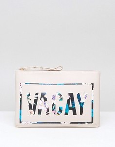 Дорожная сумка на молнии New Look Vacay - Белый