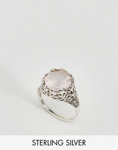 Серебряное кольцо с кварцем Regal Rose - Серебряный