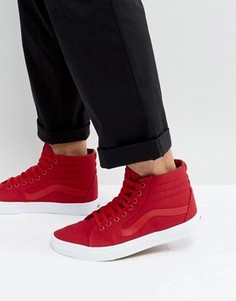 Красные высокие кроссовки из парусины Vans VA38GEMX2 - Красный