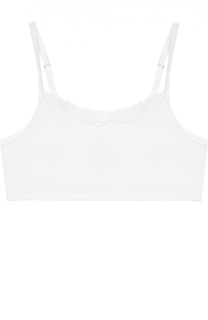 Топ с кружевной отделкой Sanetta