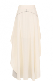 Шелковая юбка-макси с разрезами By Malene Birger