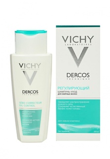 Шампунь Vichy Регулирующий Dercos для жирных волос 200 мл