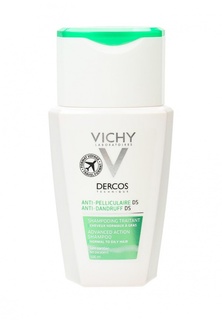 Шампунь Vichy Интенсивный Dercos против перхоти для жирных волос 100 мл