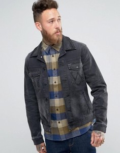 Черная джинсовая куртка Wrangler - Черный