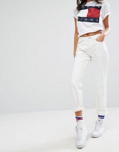 Джинсы в винтажном стиле Tommy Jeans - Белый