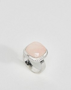 Кольцо с розовым кварцем Pieces Karina - Золотой