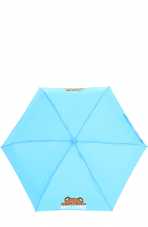 Складной зонт с брелоком Moschino