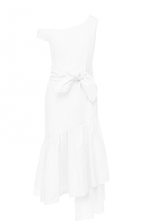 Платье асимметричного кроя с поясом Isa Arfen