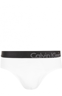 Хлопковые брифы с широкой резинкой Calvin Klein