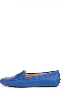 Кожаные мокасины Gommini с перемычкой Tod’s
