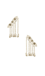 Posie dangle crawler earrings - Luv AJ