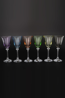 Бокалы для вина 185 мл, 6 шт. Crystalite Bohemia