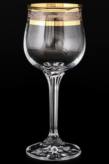 Бокалы для вина 190 мл, 6 шт. Bohemia Crystall