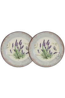 Набор из 2-х тарелок "Лаванда" LF CERAMIC