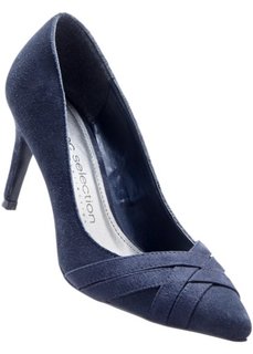 Замшевые туфли (темно-синий) Bonprix