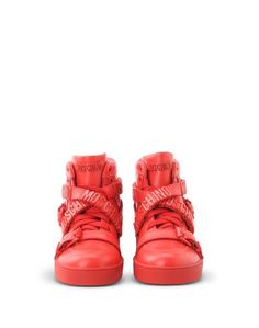 Высокие кеды и кроссовки Moschino