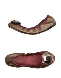 Балетки MIU MIU