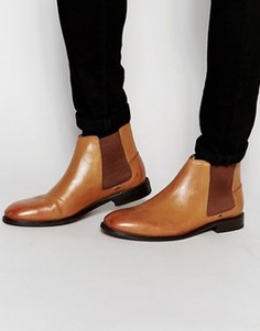 Светло-коричневые ботинки челси Ben Sherman Kris - Рыжий