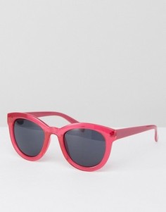 Солнцезащитные оversize-очки AJ Morgan - Розовый