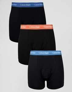 Набор из 3 боксеров-брифов Calvin Klein - Черный