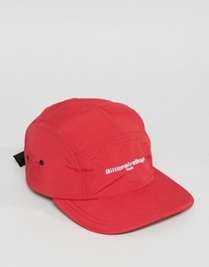 5-панельная кепка с логотипом Billionaire Boys Club - Красный